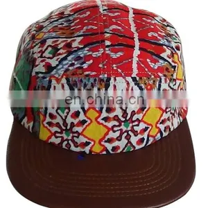 Custom Made Floral 5 Panel Drop Shipping Snapback Caps thumbnail-1