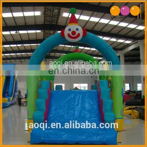 Kids Entertainment Pvc Tarpaulin Clown Inflatable Combo Bouncer Slide thumbnail-3