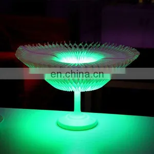 Color Changing Shape Changing USB Desk Lamp Rechargeable LED Table Lamp, Paper Folding Night Light, Bedroom Party Bedside Lamp thumbnail-6