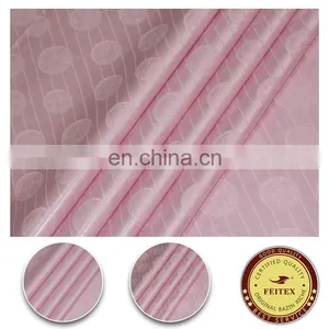 FEITEX New African Fabric Pink Wholesale Nigerian Cloth Quality African Textile Material Fabric Made In China thumbnail-1