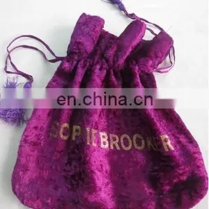 Drawstring Velvet Jewellery Bag Gift Bags Packaging Bags Small Jewellery Bags Wholesaler thumbnail-1