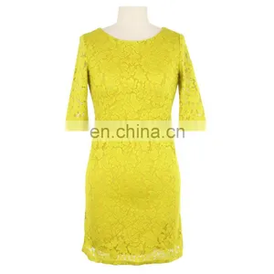 2017 Lace Bright Color Women Simple Evening Dress thumbnail-1