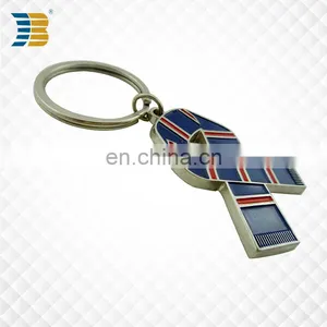 Scarf Shaped Decorative Custom Metal Keychain thumbnail-2