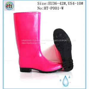 2027 Various Colour Women Rain Boots,New Fashion Women Rain Boots,Popular Style Lady PVC Boots thumbnail-1
