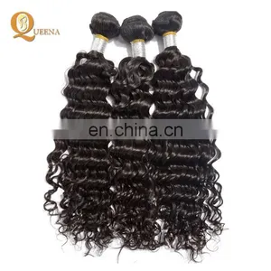 Human Hair Weave Bundles Virgin Brazilian Remy Hair Top Closure Grade 8a Curly Virgin Hair With Closure thumbnail-2