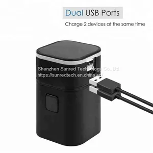 LED Logo Travel Multiple Plug/World Travel Adapter/Electrical Adapter Plug thumbnail-4