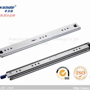 53mm Height Lock in and Lock Out Heavy Duty Ball Bearing Metal Lock Tool Box Drawer Slides thumbnail-3