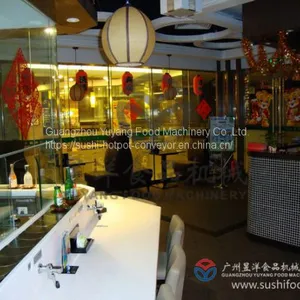 Sushi Bar Conveyor Belt Food Delivery System Factory thumbnail-3