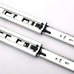 Filta American Type Ball Bearing Full Extension Soft Closing Side Mount Drawer Slide Rail 4503 thumbnail-4