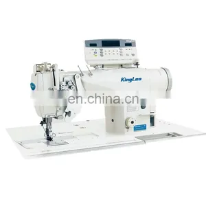 High Performance Industry Computer Double Needle Sewing Machine thumbnail-1