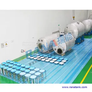 RANA Offer Tight Lining New Durable 0.5-150 Cubic Steel Lining PTFE/ PFA/ ETFE Anticorrosive Equipment With Long Service Life 15-20 Years Industrial Chemical Tank thumbnail-4