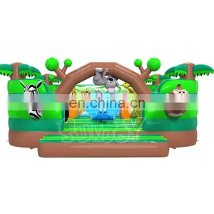 Kids Portable Forest Expedition Theme Inflatable Bounce House for Indoor and Outdoor thumbnail-4