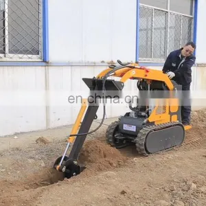 Hysoon Utility Skid Steer Loader Mini Digger for Garden thumbnail-1
