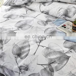 Hotel Solid Color Imitated Silk Luxury Satin Comforter Bedding Set 3pcs Hotel Bedding Set thumbnail-4