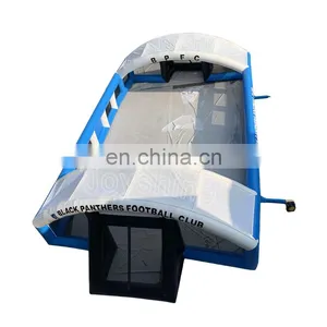 Factory Wholesale Portable Inflatable Bumper Ball Field Soap Football Pitch Paintball Arena, Inflatable Soccer Field thumbnail-1