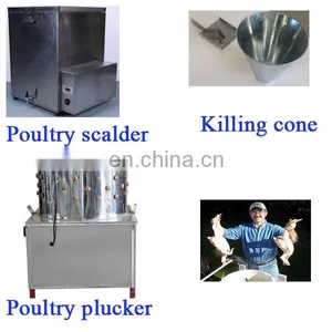 Stainless Steel Quail Plucker / Automatic Plucker Machine for Sale / Chicken Feather Removal Machine thumbnail-3