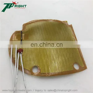 Flexible 3d Printer Polyamide Film Heater With 3M Back Adhesive thumbnail-3