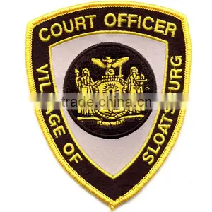 Customized Woven Patches Emblem Patches Uniform Patches thumbnail-1