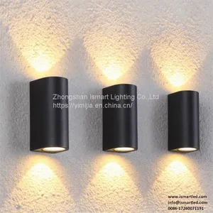 Round Square Design Waterproof IP65 6W 12W Led Wall Light thumbnail-4