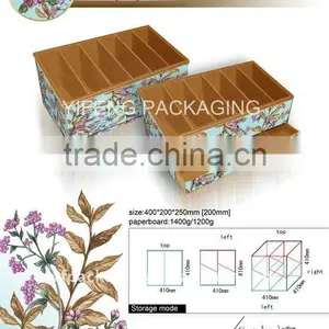 Divided Storage Box for Stockings thumbnail-1