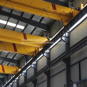2Ton Single Beam Steel Box Type Electric Overhead Traveling Crane thumbnail-3