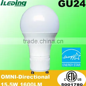 1600LM Dimmable Omni A19 GU24 LED Bulb thumbnail-1