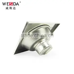 WESDA 3.5inch High Quality Double Sealing Brass Floor Drain,rectangular Floor Drain,floor Drains Stainless Steel thumbnail-5