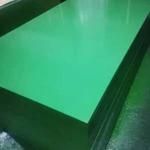Green PP Plastic Film Faced Plywood Phenolic Resin WBP Glue thumbnail-1