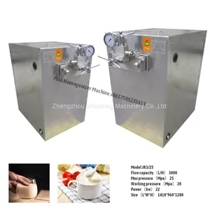 High Pressure Homogenizer Machine for Milk Industrial Milk Homogenizing Machine thumbnail-5