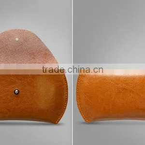 Customized Genuine Leather Computer Mouse Case Mouse Holder Mouse Organizer Bag for Macbook Air/pro thumbnail-4
