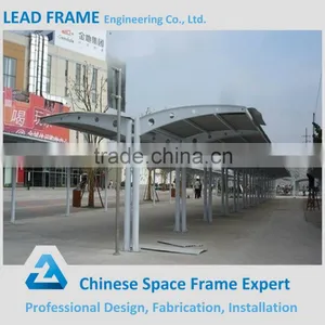 Quick Installation Steel Structure Layout Car Canopy thumbnail-4