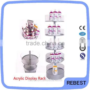 Supermarket Arcylic Display Stand thumbnail-1