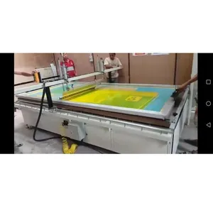 Big Glass Manual Screen Printing Machine With Vacuum thumbnail-1