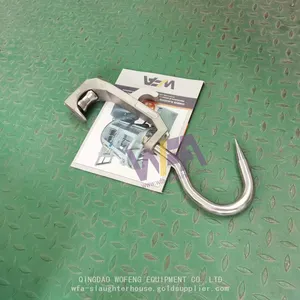 Suitable For Slaughtering Equipment Stainless Steel Pulley Hooks Livestock Abattoir Slaughterhouse thumbnail-5