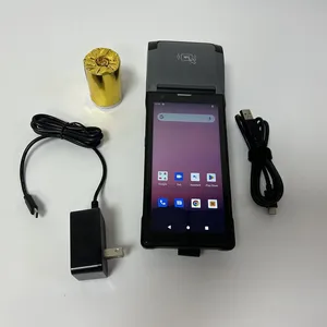 Palm Computer Pocket PC PDA Handheld Android 2D Barcode Scanner Terminal PDA for Voter Identity Verification With Printer thumbnail-4