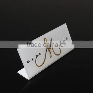 Wholesale Acrylic Nanmeplate, Acrylic Plaques, Acrylic Logo Plate thumbnail-1