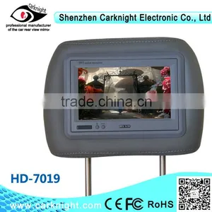 7 Inch Headrest Monitor With Car Camera thumbnail-1