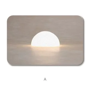 Wabi Sabi Style Custom Printing Diatomite Stone Bath Mat for Bathroom thumbnail-4