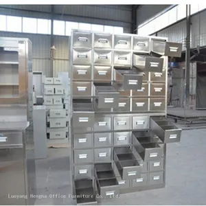 Stainless Steel TCM Cabinet 60 Drawer — for Tropical Pharmacy Herbal Storage | Won't Swell thumbnail-4