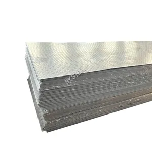 Q345b Metal 20mm A36 Carbon Steel Steel Baking Plate Checkered Sheet thumbnail-1
