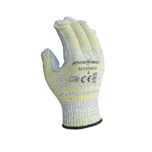 Enkerr Leather-patched High-temperature-resistant and Cut-resistant Gloves, Aramid Leather-patched Gloves, Puncture-resistant, Cut-resistant and High-temperature-resistant Gloves thumbnail-5