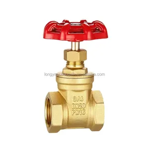 Brass Gate Valve High Quality Threaded Connection 1/2 - 4 Inch Valve Best Price Durable and Customizable thumbnail-5