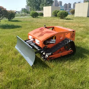 Vigorun Industrial 4-Stroke Remote Operated Track-mounted Grass Cutter Machine Agriculture Gasoline Powered thumbnail-3