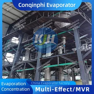 Automatischer Mehrstufeneindampfer für hochsalzhaltiges Abwasser für kontinuierlichen Betrieb mit einer Kapazität von 5m³/h thumbnail-3