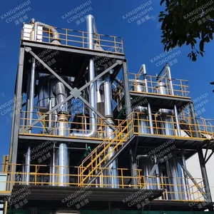 Industrial Plate Three Effect Evaporator 1500L/H Evaporation Capacity With MVR System thumbnail-1