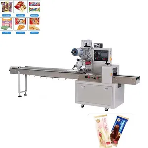 HMD-450 Commercial Ice Cream Bar Packaging Machine With Automatic Film Cutting and Heat Sealing for Food Processing thumbnail-1