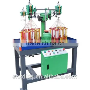 High Speed Beautiful Double Ribbon Or Two-Color Tape Braiding Machine thumbnail-1