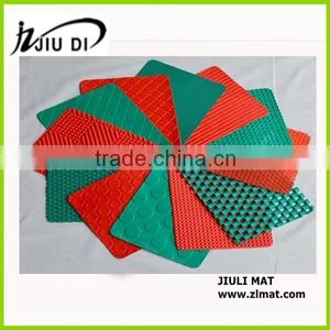 High Quality Pvc Anti-slip Garage Embossed Mat thumbnail-1