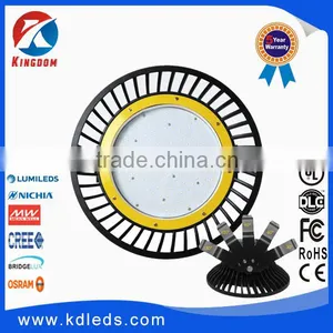 140lm/w DLC ETL CE FCC IP65 PIR Sensor Industrial 100w 120w 200w 150w UFO Led High Bay Light thumbnail-3