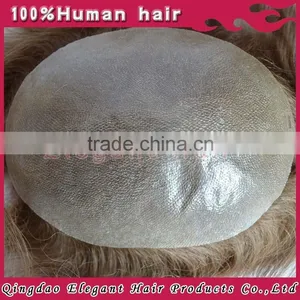 Best Selling 6 Inches Natural Indian Hair Men Hair Toupee thumbnail-6